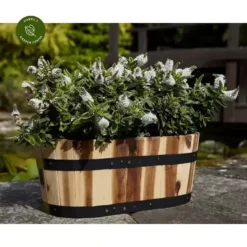 Applewood Trough Planter - Small