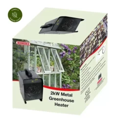 Bosmere Metal Greenhouse Heater Ip24