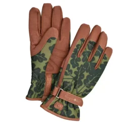 Burgon & Ball Oak Leaf Gloves - Moss Green S/M