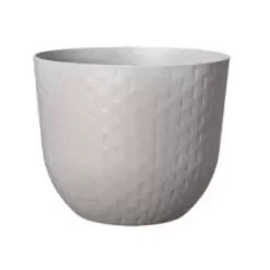 Elho® Fuente Grains Round 38cm Pebble Grey