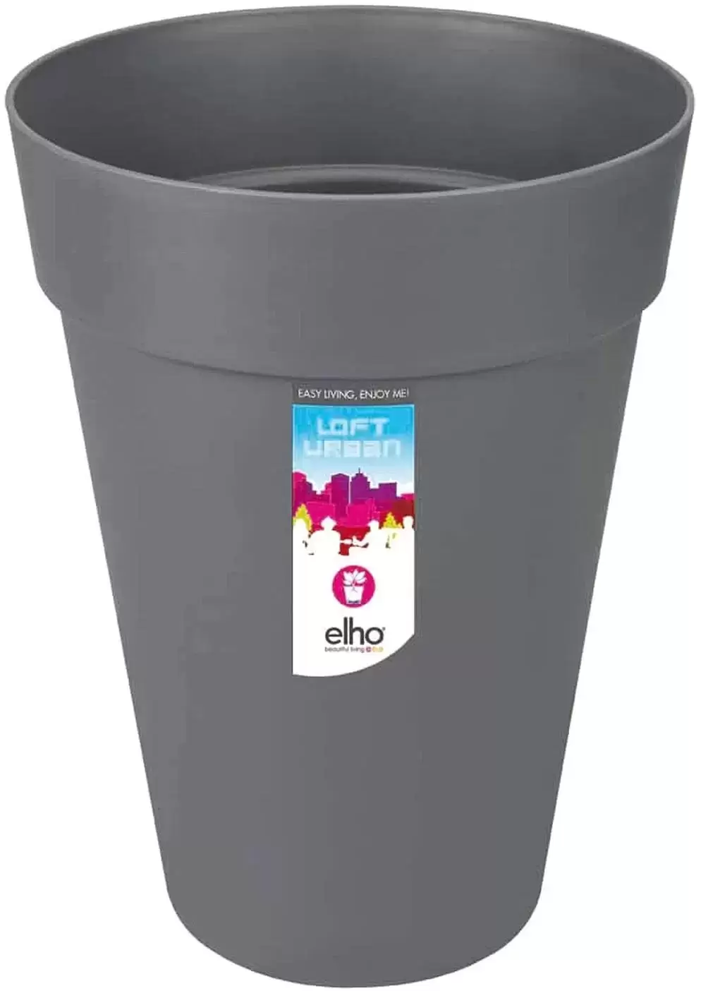 Elho® Loft Urban Round High 35cm Anthracite 3 Elho® Loft Urban Round High 35cm Anthracite