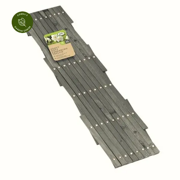 Heavy Duty Expanding Trellis - Slate 1.8 X 0.3m 3 Heavy Duty Expanding Trellis - Slate 1.8 X 0.3m