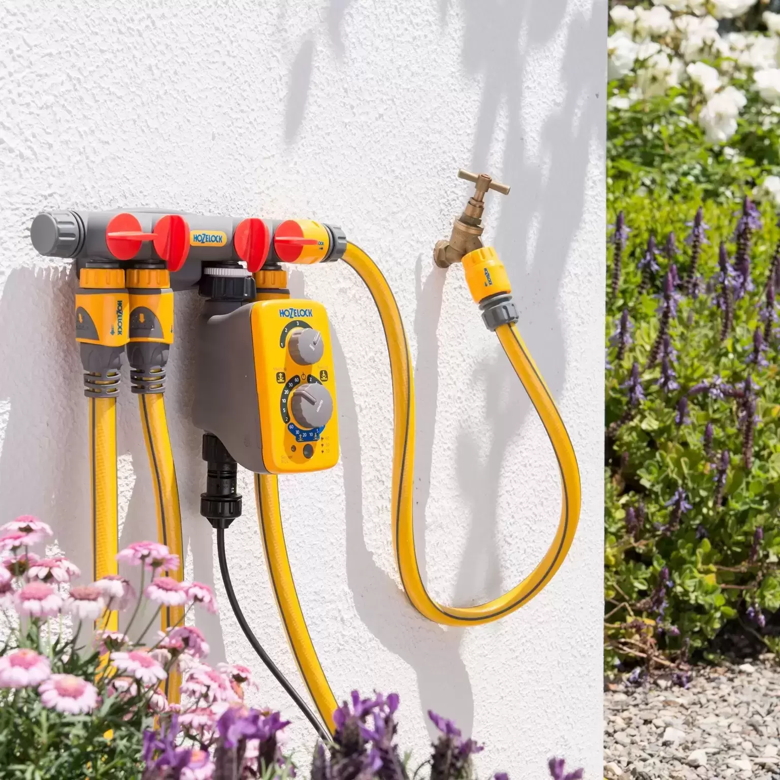 Hozelock 4-Way Tap Connector 4 Hozelock 4-Way Tap Connector - Image 2