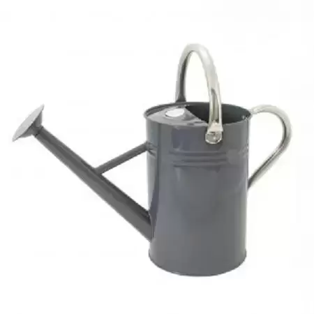 Kent & Stowe Metal Grey Watering Can 3 Kent & Stowe Metal Grey Watering Can
