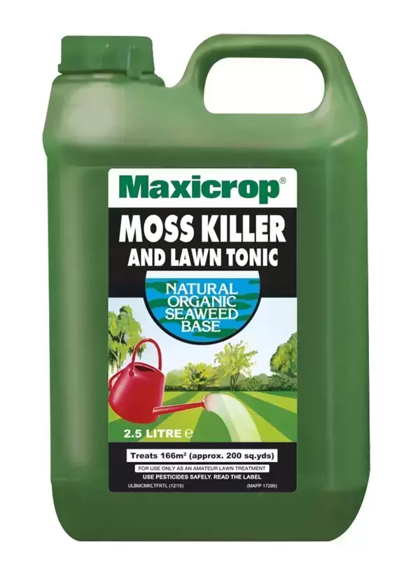 Maxicrop Moss Killer And Lawn Tonic 2.5L 3 Maxicrop Moss Killer And Lawn Tonic 2.5L