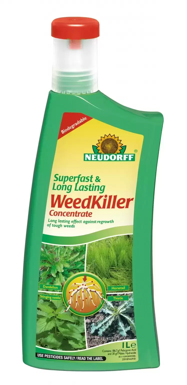 Neudorff Superfast & Long Lasting Weedkiller 1L 3 Neudorff Superfast & Long Lasting Weedkiller 1L