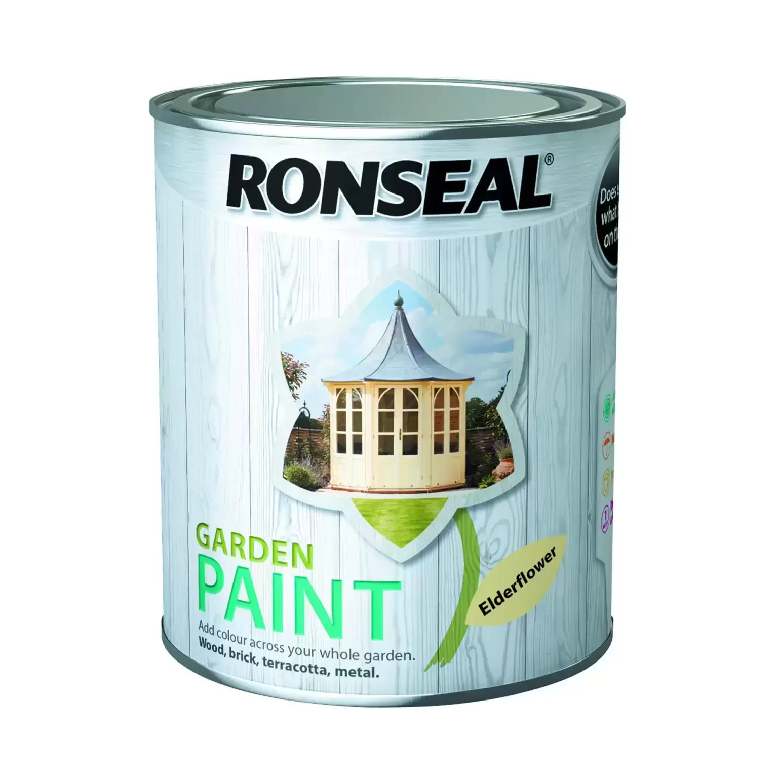 Ronseal Garden Paint Elderflower 750ml 3 Ronseal Garden Paint Elderflower 750ml