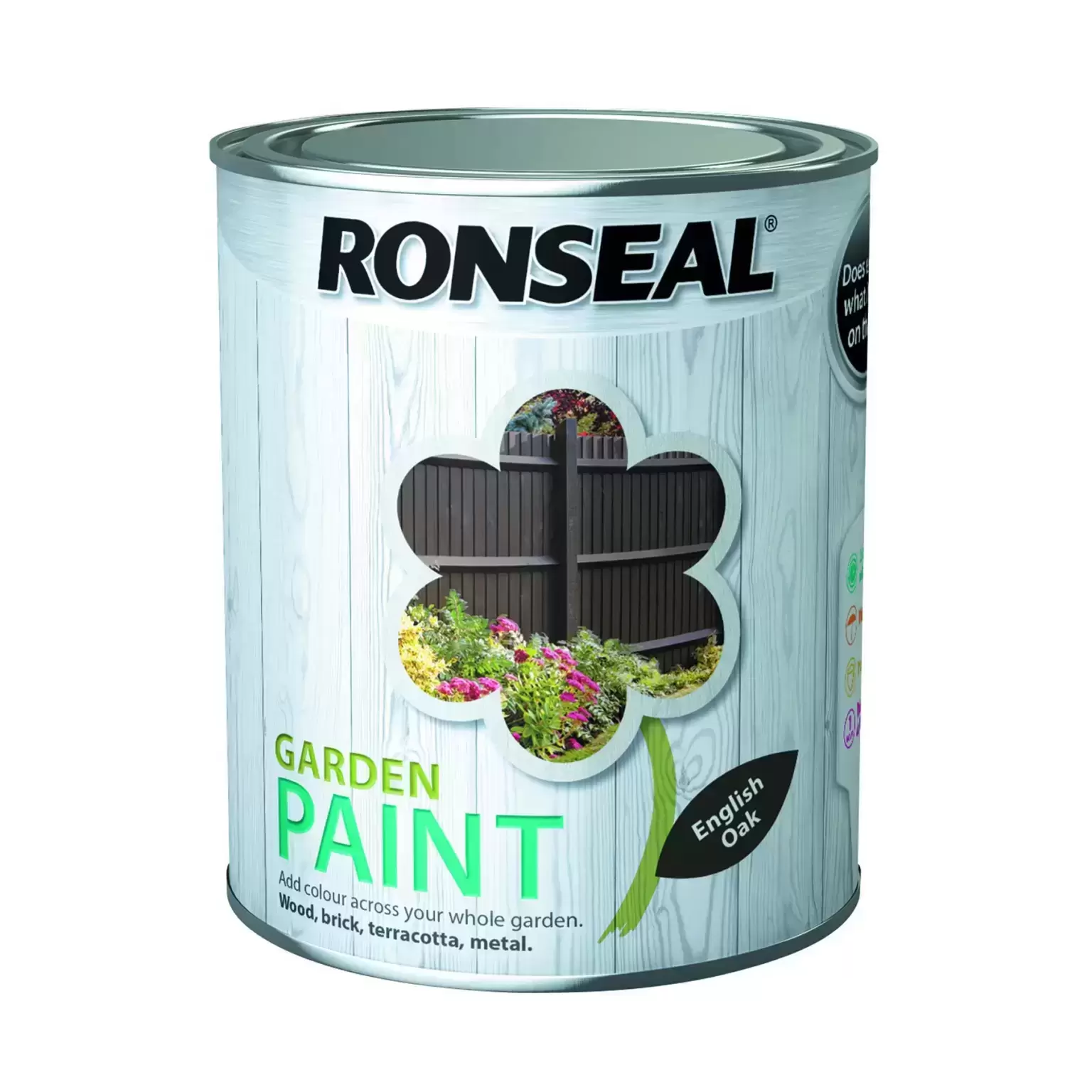 Ronseal Garden Paint English Oak 2.5L 3 Ronseal Garden Paint English Oak 2.5L