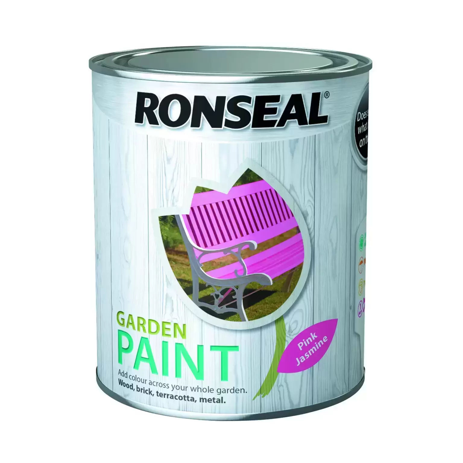 Ronseal Garden Paint Pink Jasmine 750ml 3 Ronseal Garden Paint Pink Jasmine 750ml