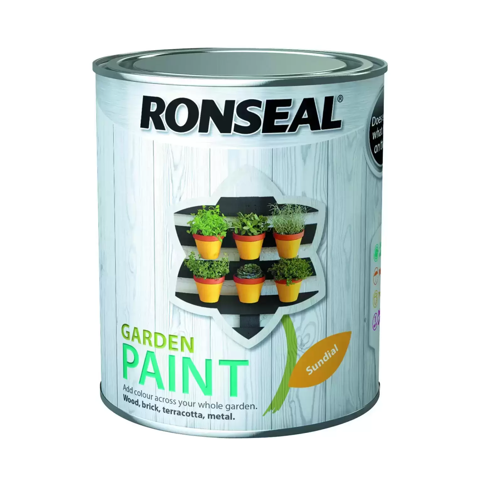 Ronseal Garden Paint Sundial 750ml 3 Ronseal Garden Paint Sundial 750ml