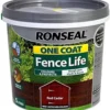 Ronseal One Coat Fencelife Red Cedar 5L 2 Ronseal One Coat Fencelife Red Cedar 5L -Garden Care Supply Store ronseal one coat fencelife red cedar 5l 1196x1301 61f2b9af38713 l
