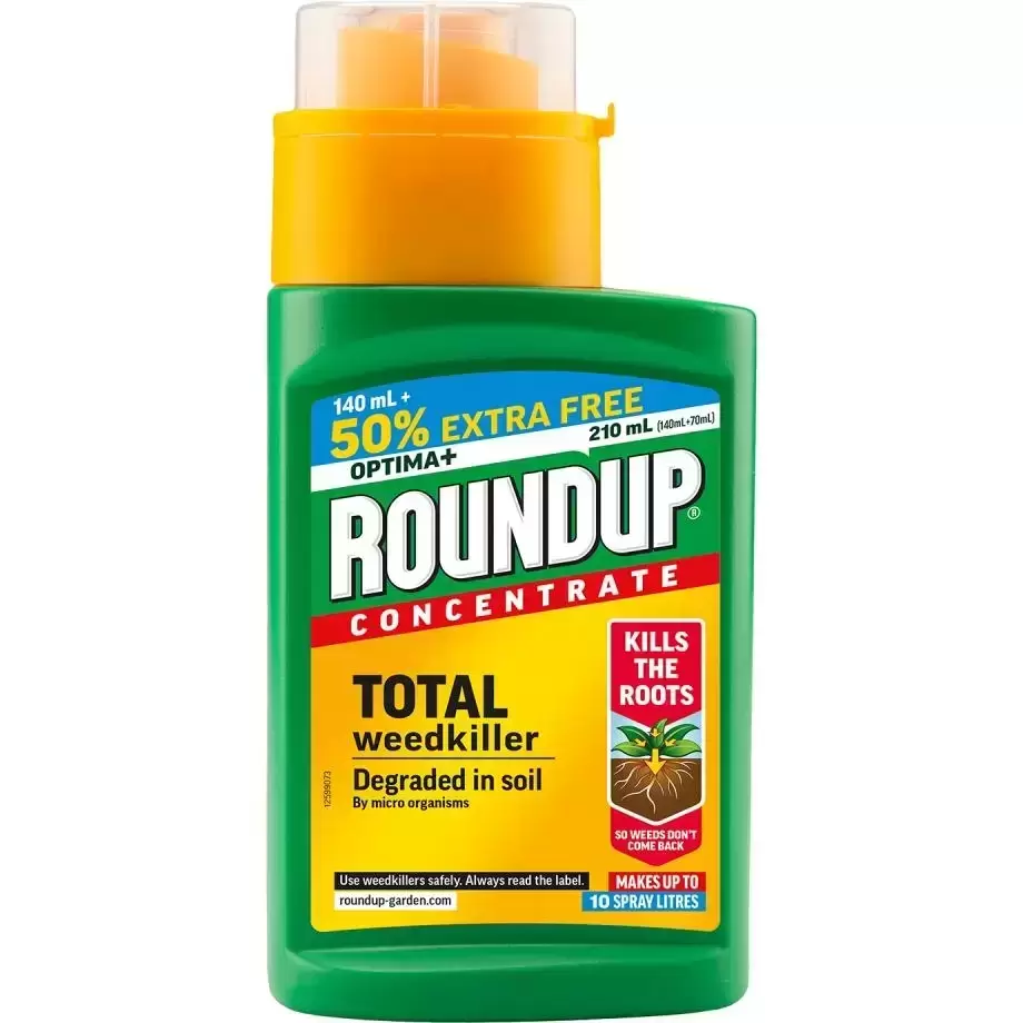 Roundup Optima+ Weedkiller Concentrate 140ml + 50% Free 3 Roundup Optima+ Weedkiller Concentrate 140ml + 50% Free