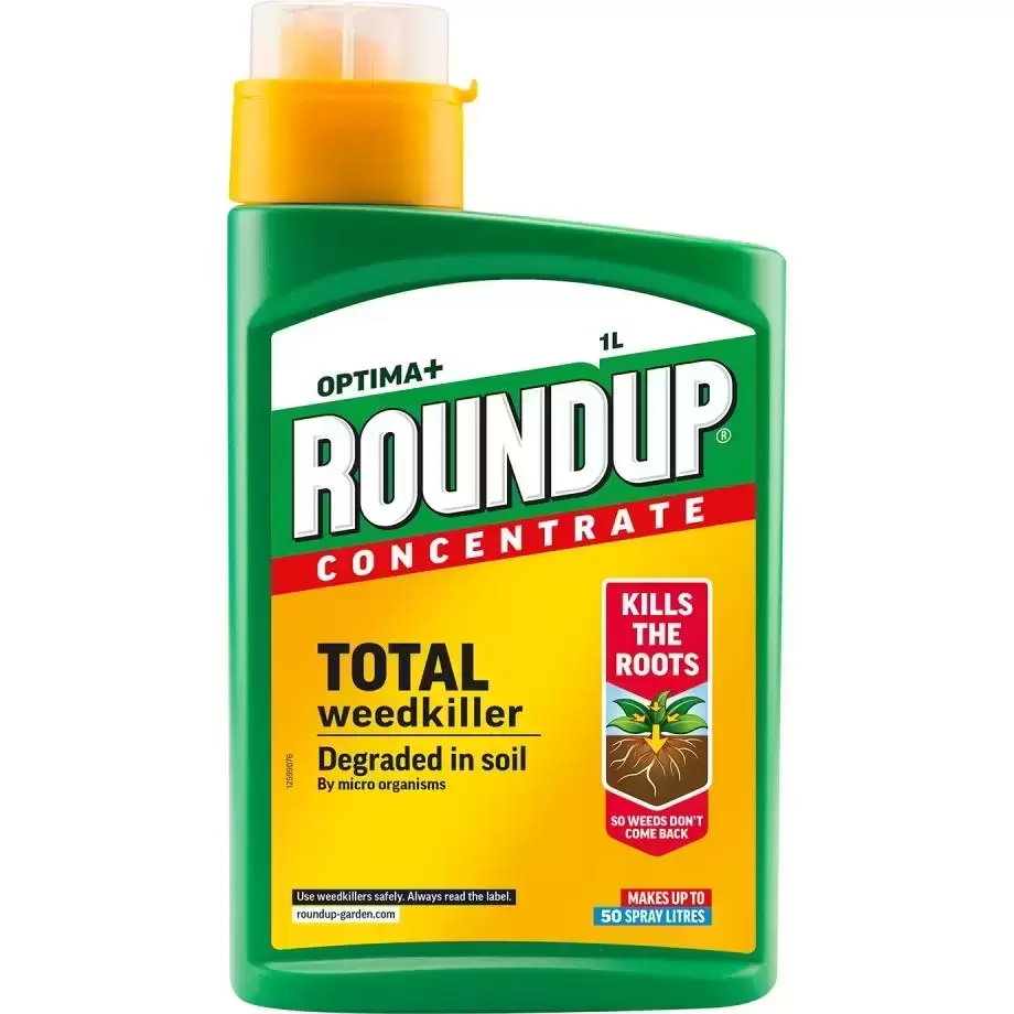 Roundup Optima+ Weedkiller Concentrate 1L 3 Roundup Optima+ Weedkiller Concentrate 1L