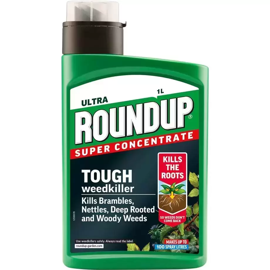 Roundup Ultra Weedkiller Concentrate 1L 3 Roundup Ultra Weedkiller Concentrate 1L