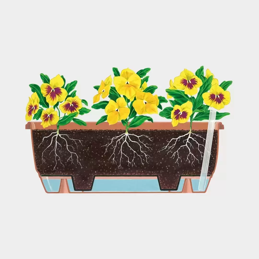 Stewart Balc Trough 50cm Black 4 Stewart Balc Trough 50cm Black - Image 2