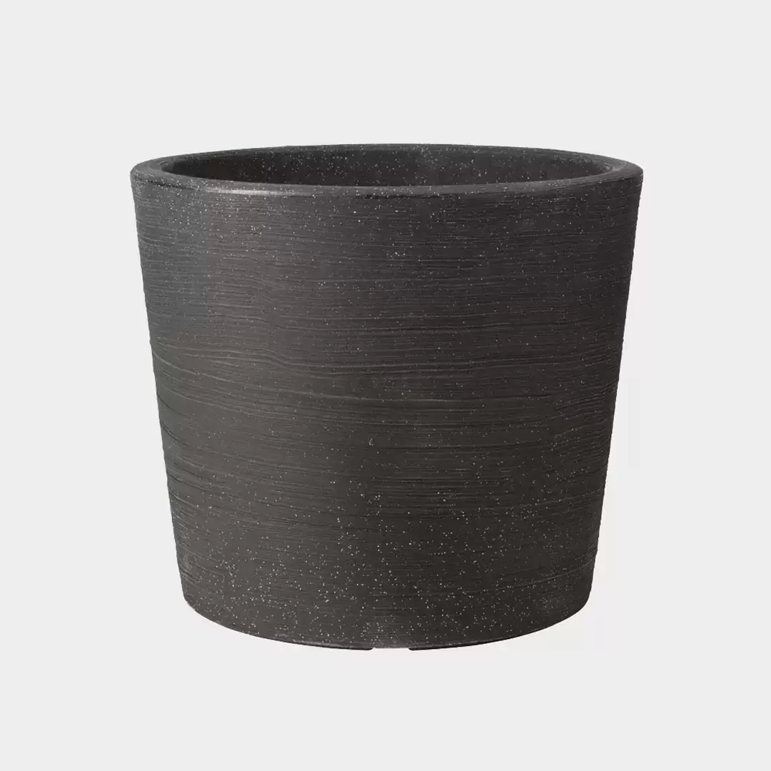 Stewart Varese Low Planter 40cm Granite 3 Stewart Varese Low Planter 40cm Granite
