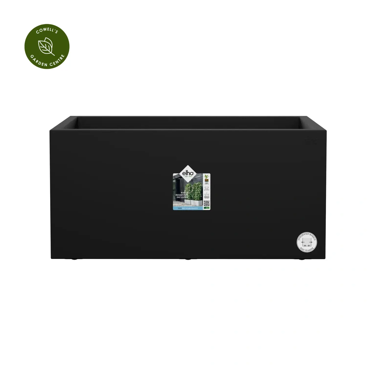 Vivo Next Long 60cm Living Black Planter 3 Vivo Next Long 60cm Living Black Planter