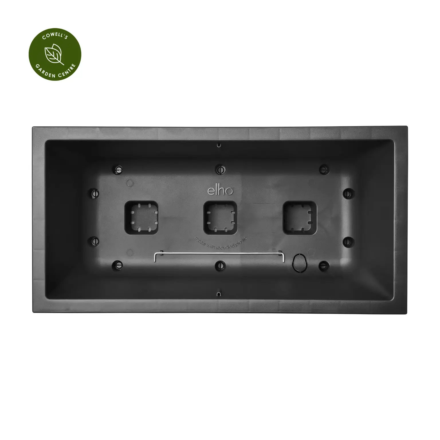 Vivo Next Long 60cm Living Black Planter 4 Vivo Next Long 60cm Living Black Planter - Image 2