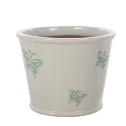 Woodlodge Green Butterfly Pot 19cm