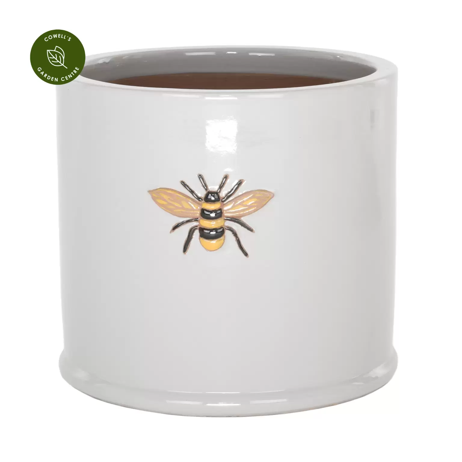 Woodlodge Grey Wisteria Bee Pot 23cm 3 Woodlodge Grey Wisteria Bee Pot 23cm