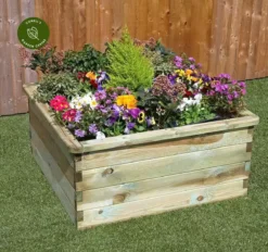 Zest Sleeper Raised Bed 0.9m X 0.9m X 0.45m